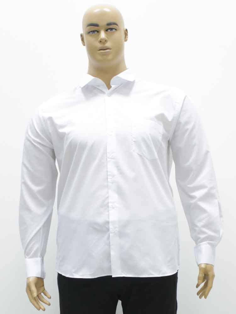 Сорочка (рубашка) мужская классическая из хлопка большого размера. Магазин «Большой Папа», Харьков.