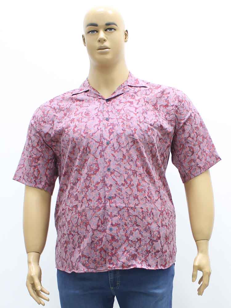 Сорочка (рубашка) мужская гавайка из хлопка большого размера. Магазин «Большой Папа», Харьков.