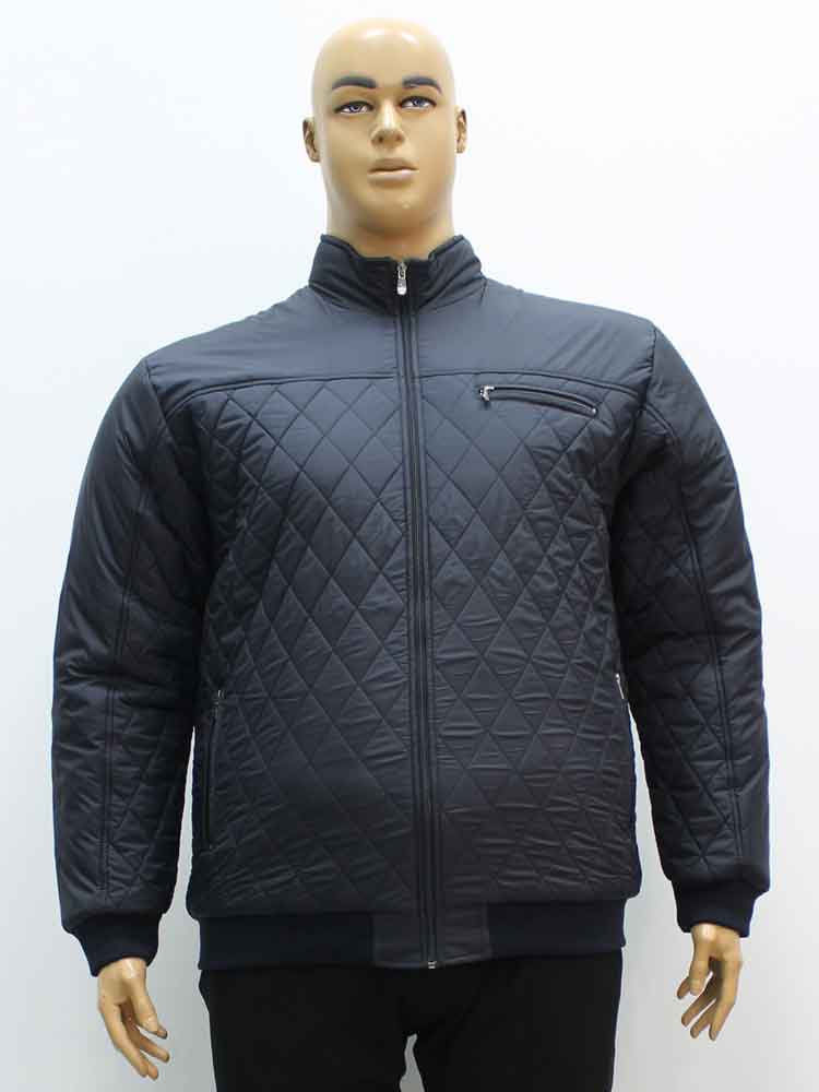 Куртка демисезонная мужская с подкладкой из искусственного меха на манжете большого размера. Магазин «Большой Папа», Харьков.