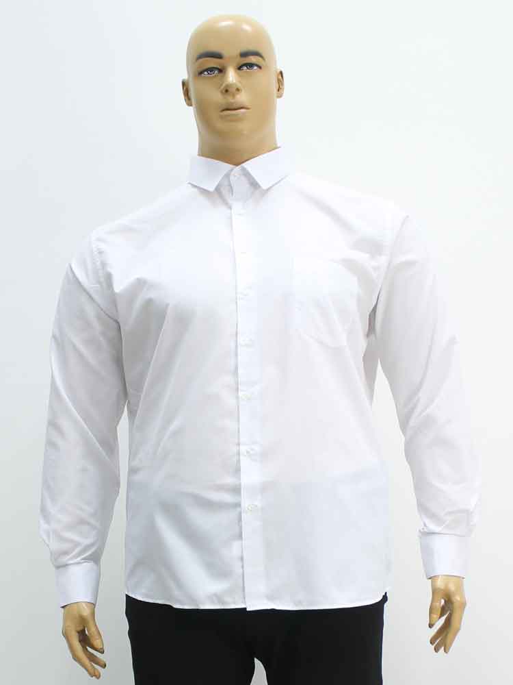 Сорочка (рубашка) мужская из хлопка классическая большого размера, 2021. Магазин «Большой Папа», Харьков.