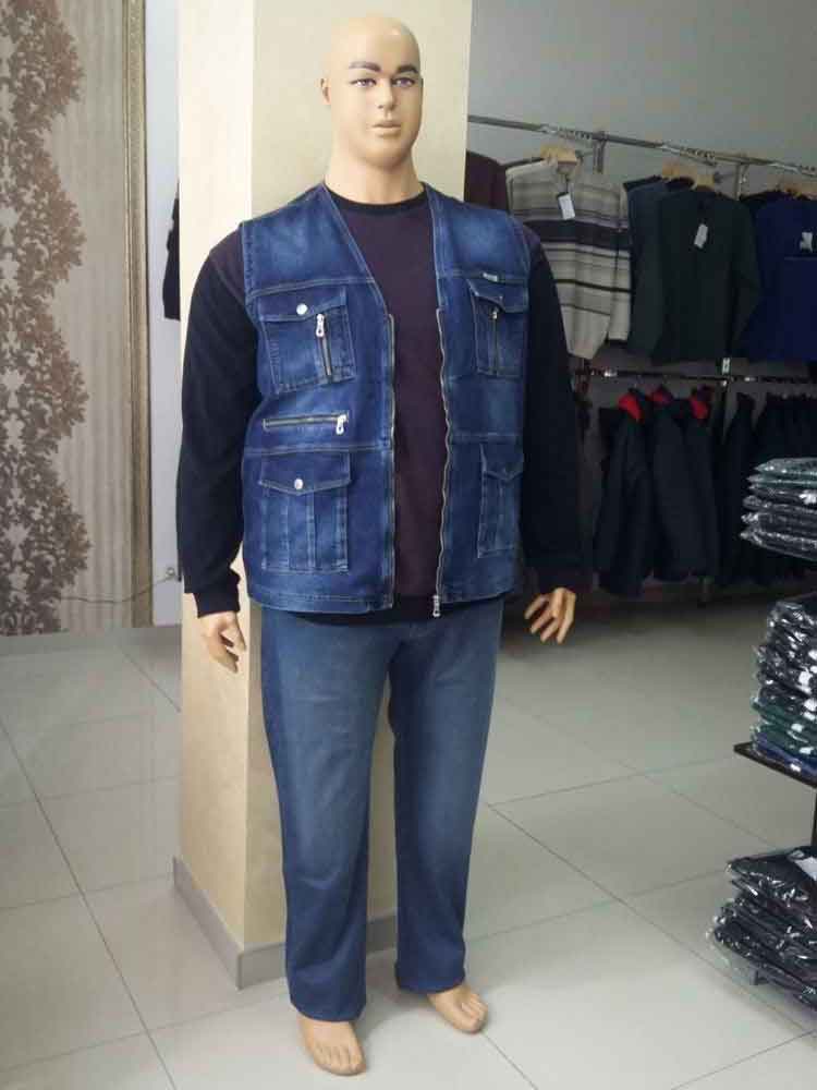 Брюки джинсовые мужские большого размера. Магазин «Большой Папа», Харьков.