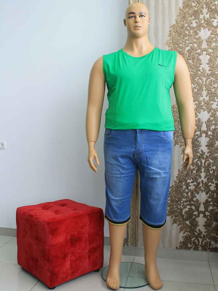 Бриджи мужские джинсовые облегченные большого размера. Магазин «Большой Папа», Харьков.