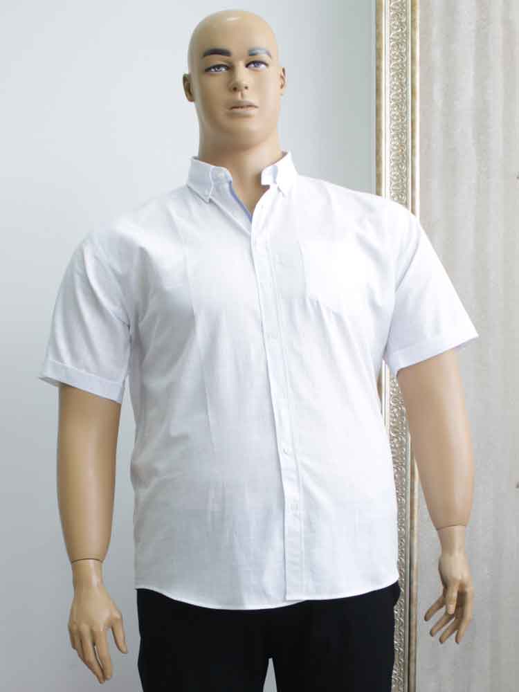 Сорочка (рубашка) мужская из льна большого размера. Магазин «Большой Папа», Харьков.