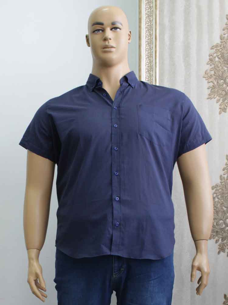 Сорочка (рубашка) мужская из хлопка (марлевка) большого размера. Магазин «Большой Папа», Харьков.