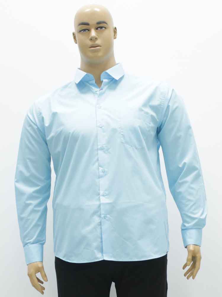 Сорочка (рубашка) мужская классическая из хлопка большого размера. Магазин «Большой Папа», Харьков.