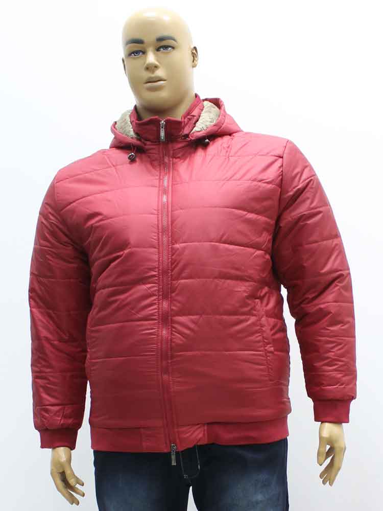 Куртка зимняя  мужская на подкладке из искусственного меха большого размера. Магазин «Большой Папа», Харьков.
