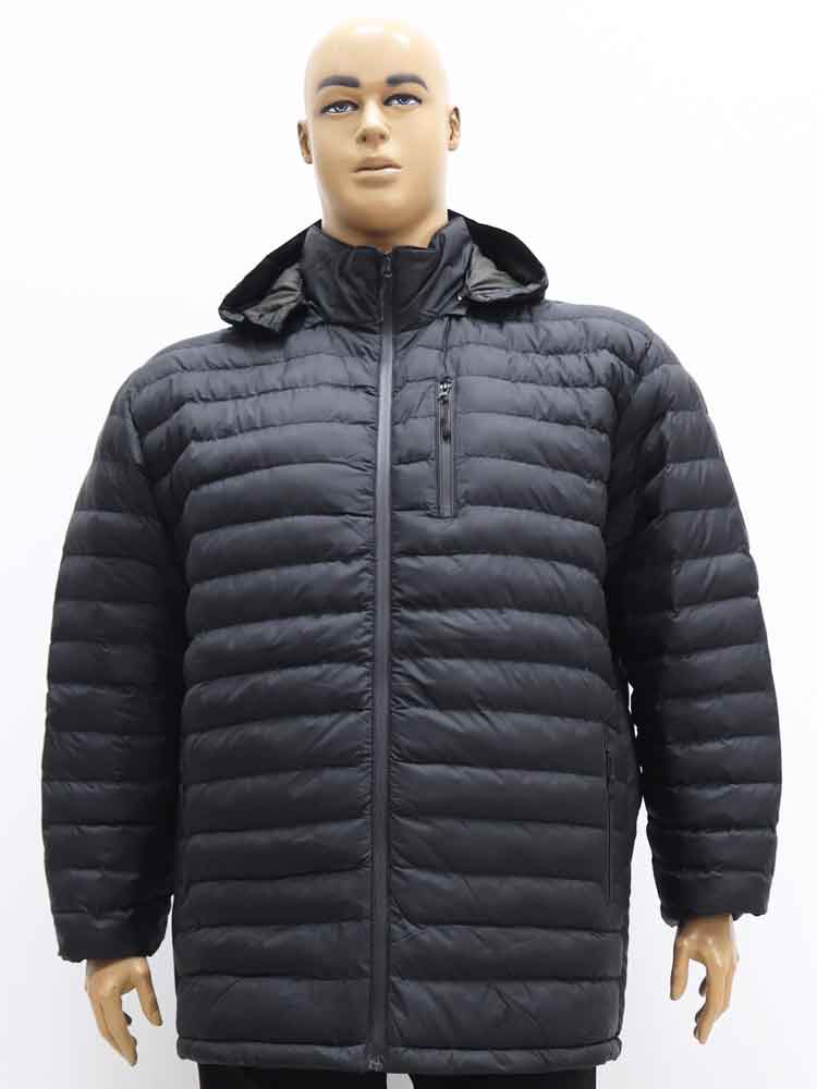Куртка демисезонная мужская с капюшоном большого размера. Магазин «Большой Папа», Харьков.