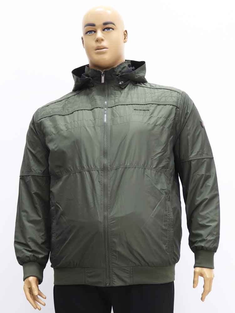 Куртка легкая мужская (ветровка) большого размера, 2022. Магазин «Большой Папа», Харьков.