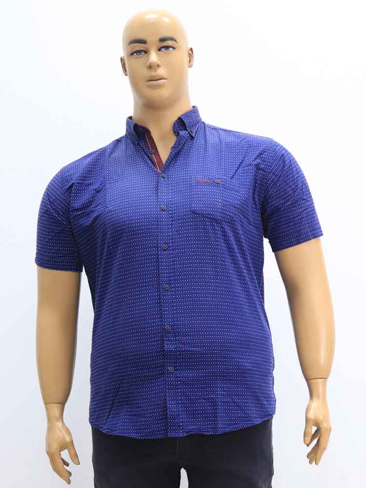 Сорочка (рубашка) мужская  из хлопка большого размера, 2023. Магазин «Большой Папа», Харьков.