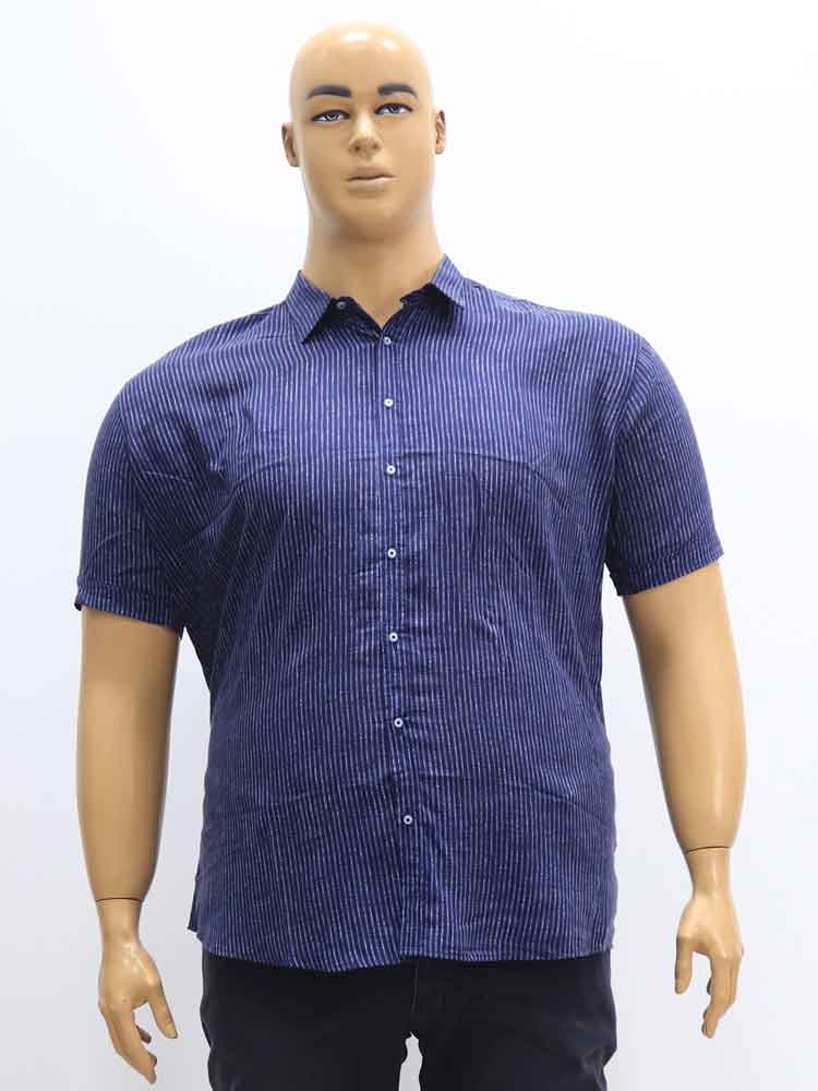 Сорочка (рубашка) мужская из тенсела большого размера. Магазин «Большой Папа», Харьков.