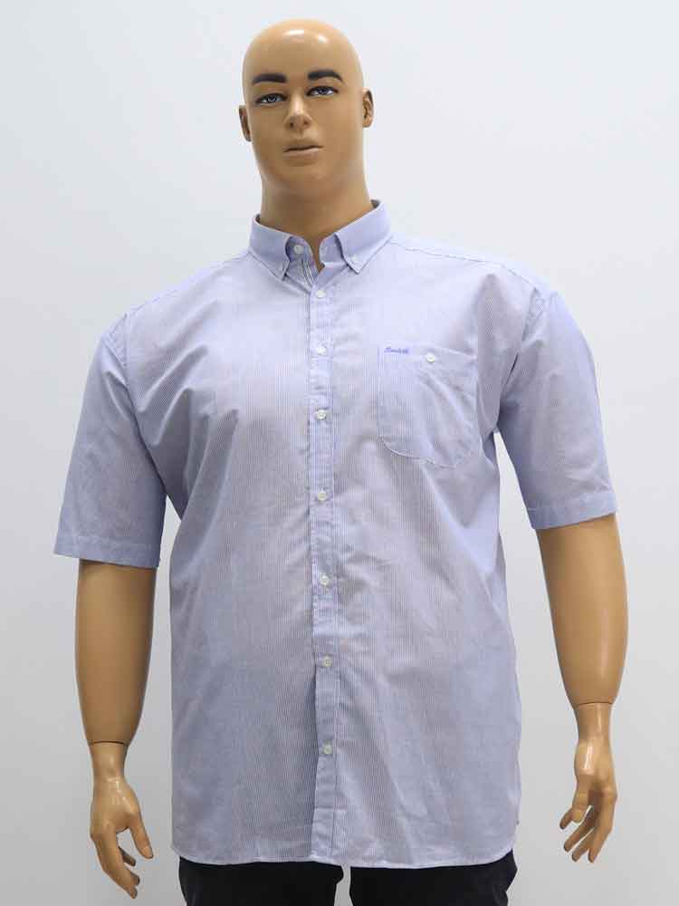 Сорочка (рубашка) мужская льняная большого размера, 2023. Магазин «Большой Папа», Харьков.